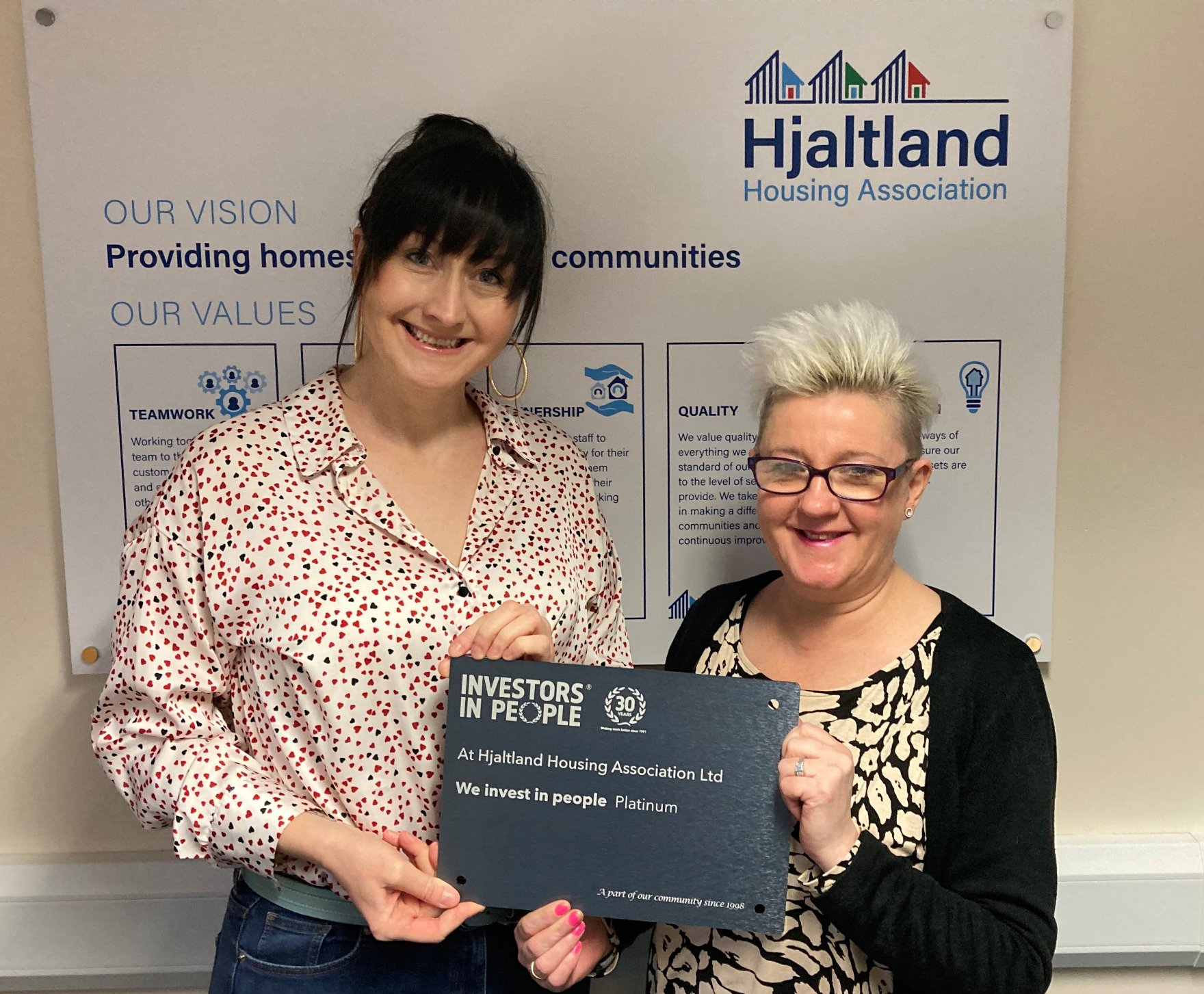 Hjaltland Housing Achieve Platinum Accreditation | Hjaltland Housing ...