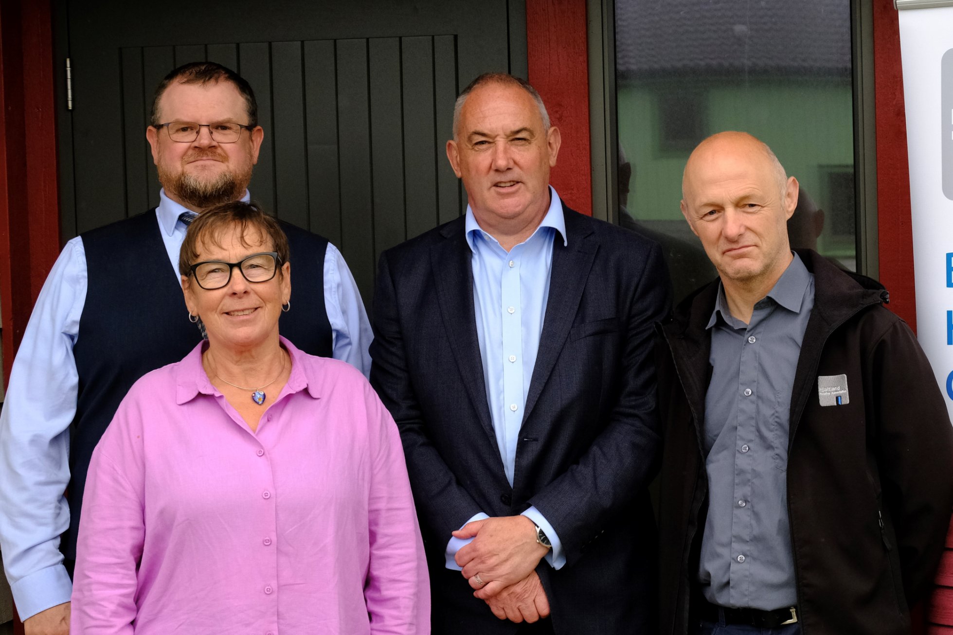 Housing Minister opens new Hjaltland Scheme at Berryview. | Hjaltland ...