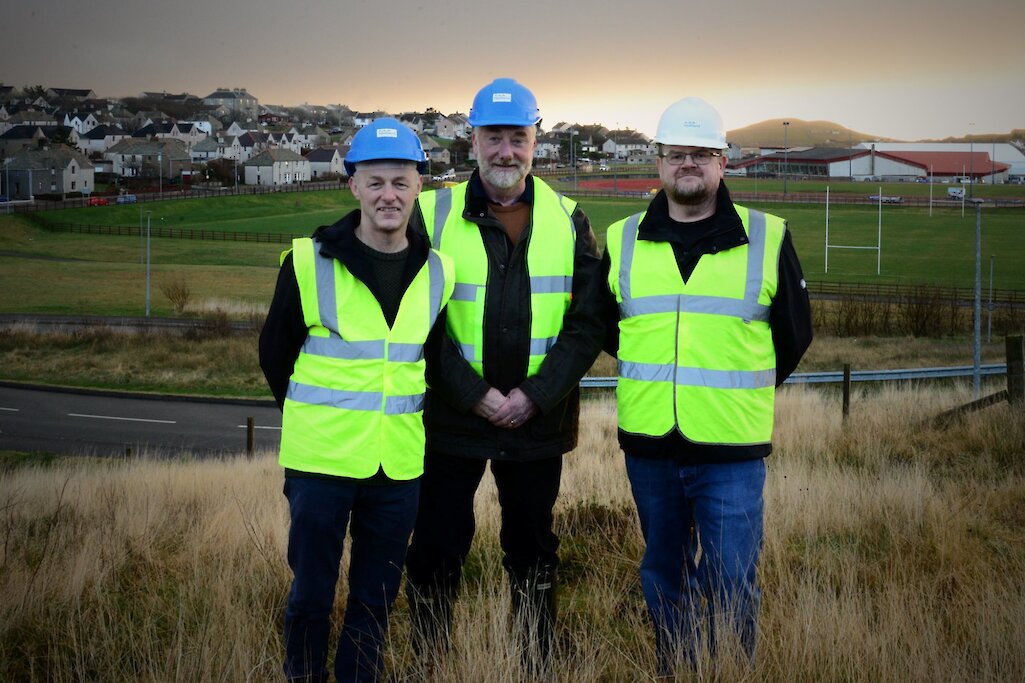 Paul Leask, Colin Nicholson & Bryan Leask